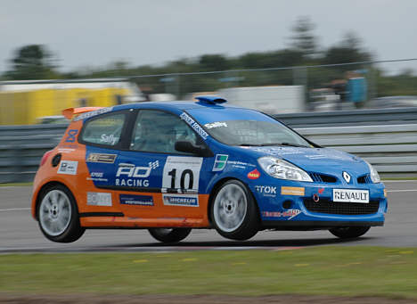 Martin Sally Pedersen er klar til igen af give Clio raceren alt hvad den kan trække, for at forsvare sin nyvundne 5. plads i mesterskabet.